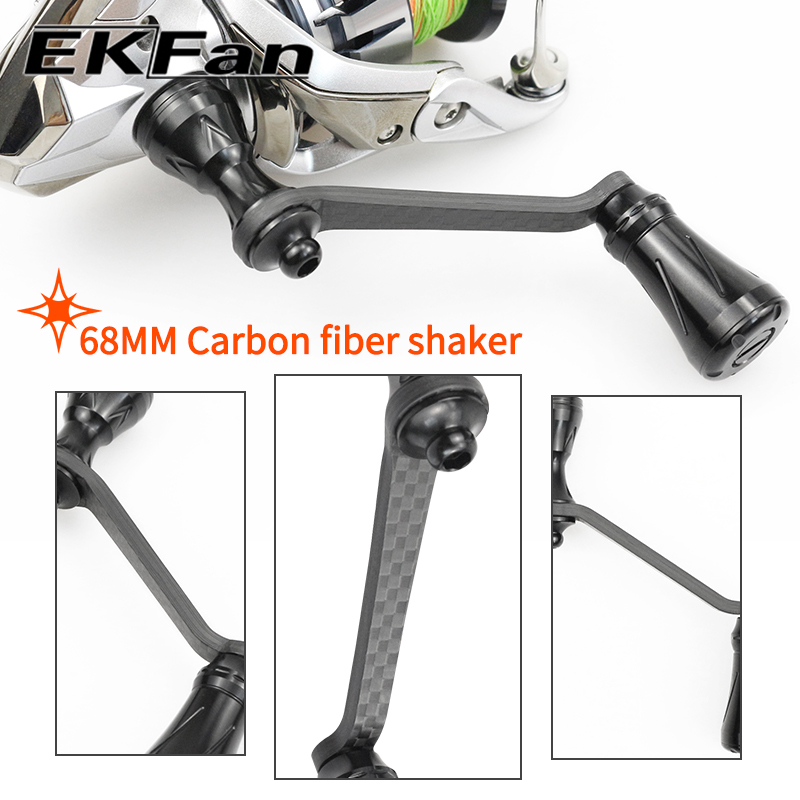 Fly Reel - EKfan 68MM Carbon Fiber Spinning Fishing