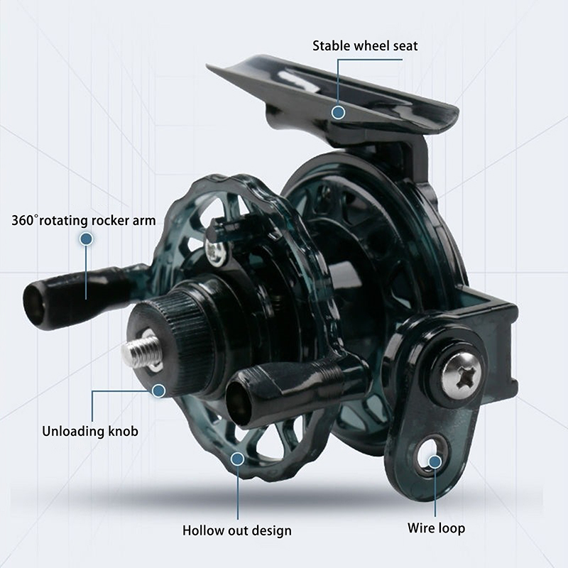 New 1pcs 1:1 Portable High Qua - đánh giá và giá Ice Fishing Reel