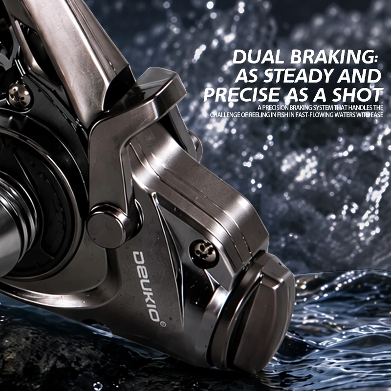 DEUKIO Compact Spinning Reel D - đánh giá và giá Ice Fishing Reel